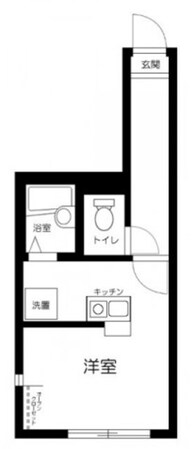 八幡山駅 徒歩5分 1階の物件間取画像